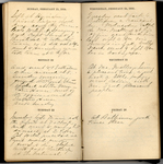 Edward Hill Diary, February 21, 1864 - February 26, 1864 by Edward Hill