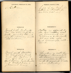 Edward Hill Diary, February 27, 1864 - March 3, 1864 by Edward Hill
