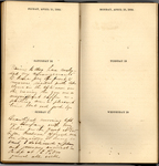 Edward Hill Diary, April 15 - 20, 1864 by Edward Hill
