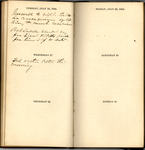 Edward Hill Diary July 26, 1864 - July 31, 1864 by Edward Hill
