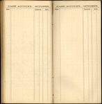 Edward Hill Diary cash account October by Edward Hill